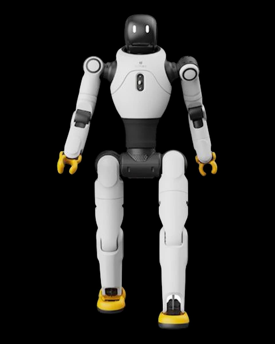 Robô humanoide AgiBot X2 da AgiBot, vista frontal