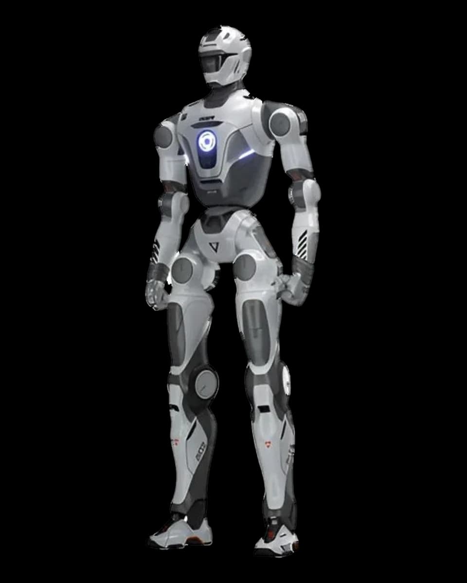 Robô humanoide EngineAI T800 da EngineAI, vista frontal