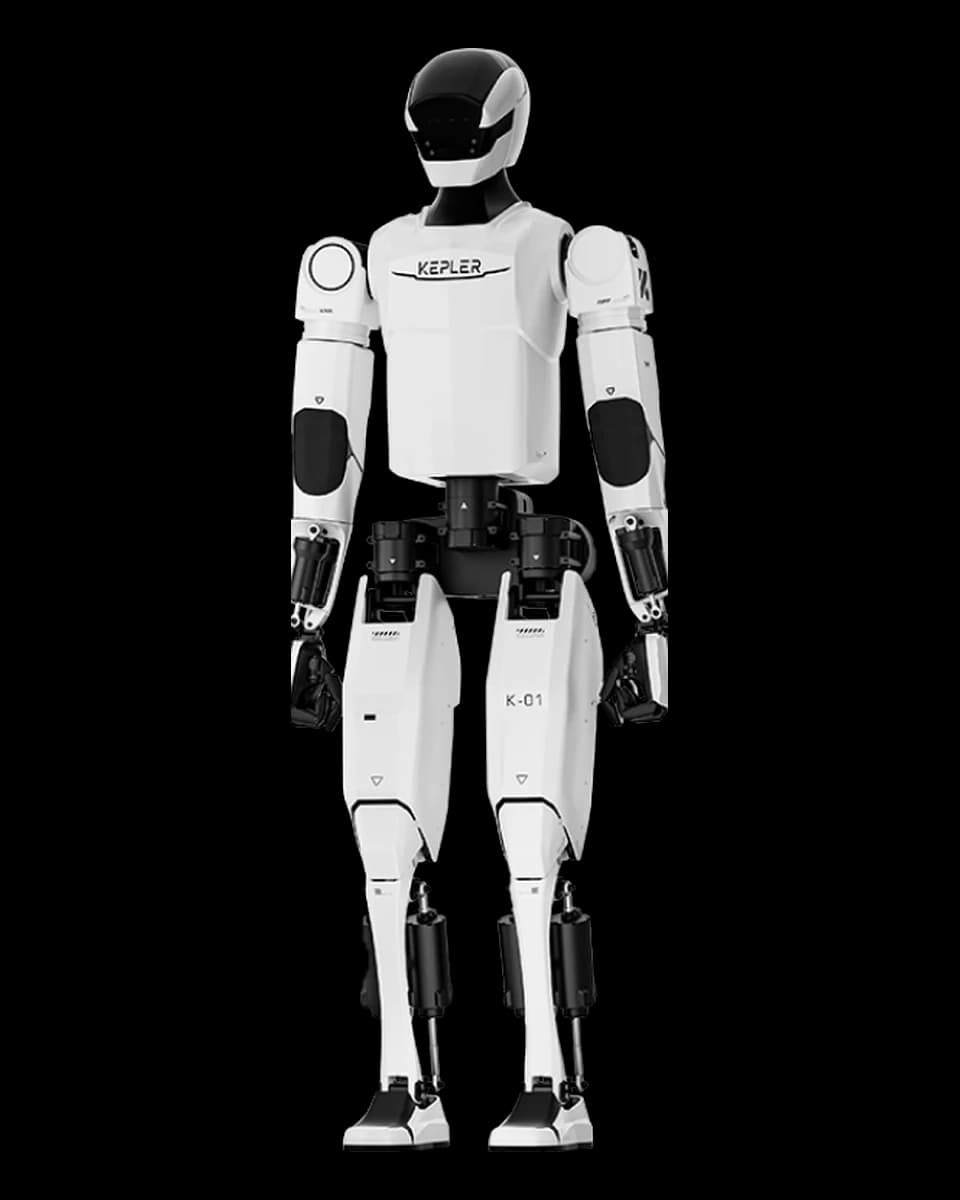 Robô humanoide Kepler K2 da Kepler, vista frontal