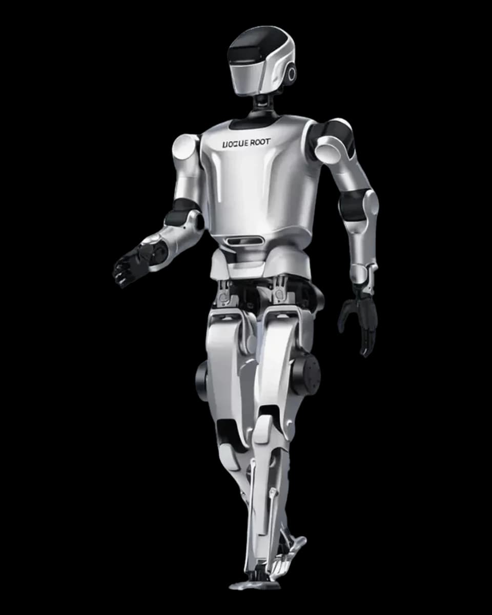 Robô humanoide Leju Kuavo 5 da Leju, vista frontal
